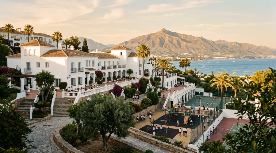Impresión del entorno de Aloha College Marbella